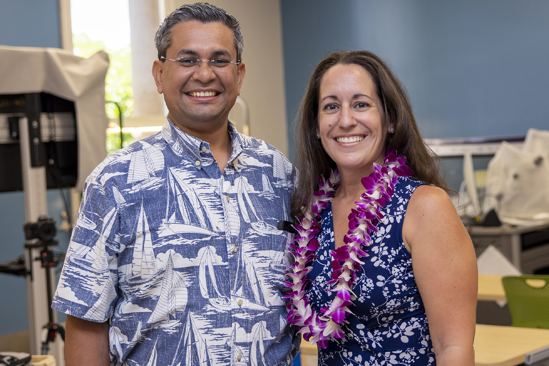 Chancellor Penaloza and Alyssa MacDonald